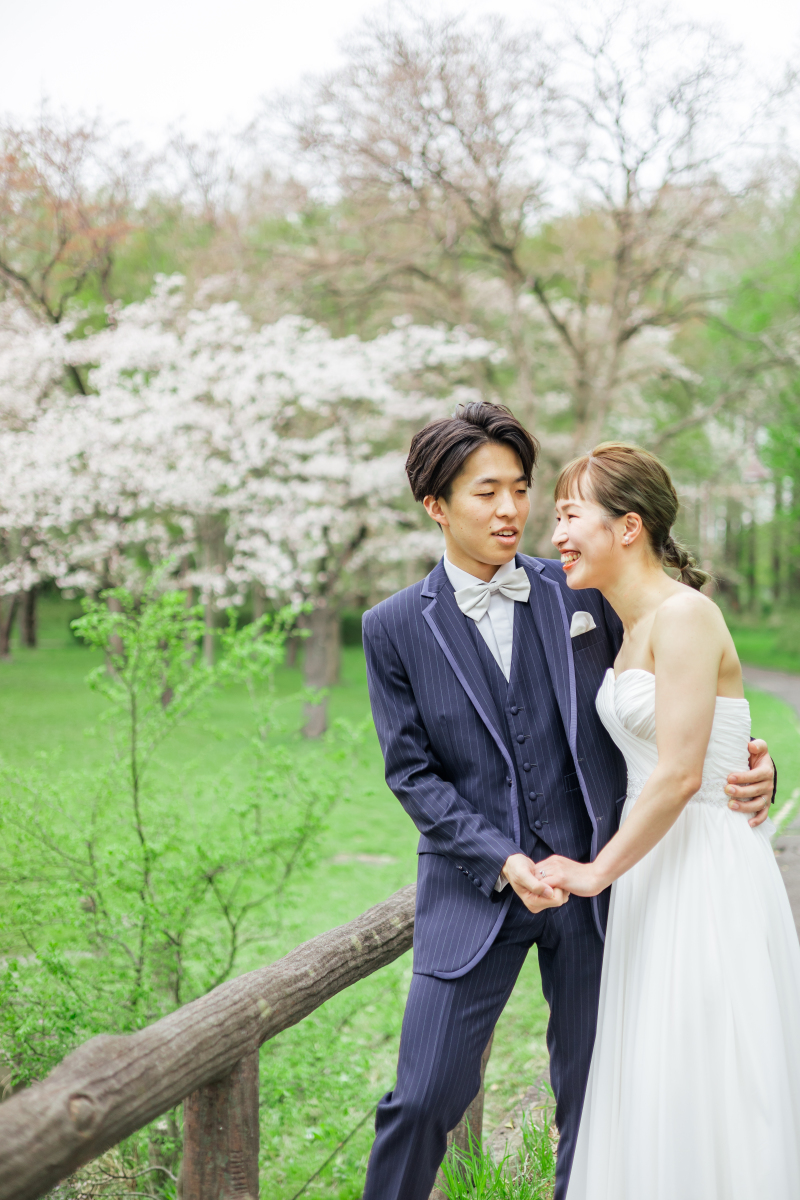 来春に向けて桜とのお写真撮影のご紹介でございます！