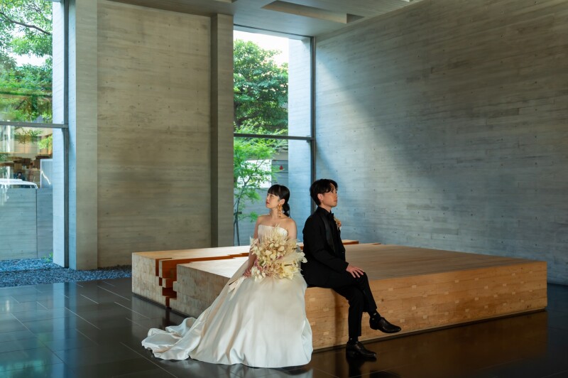 木材会館で、夏場も快適なロケーション撮影