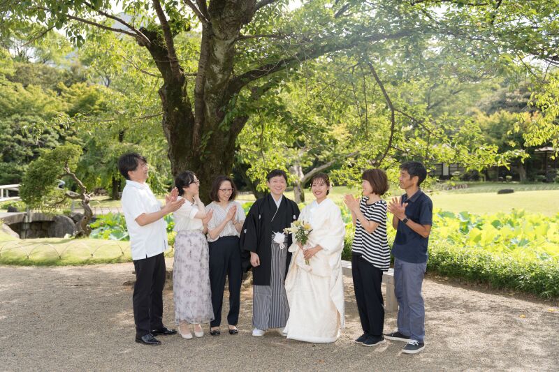 ご家族様とのお写真も一緒に残してみませんか?
