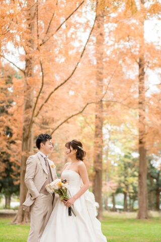 「大自然の中で美しいワンショットを」