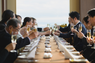 ワンフロア完結！会食付きフォトウェディング