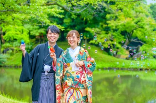 青々とした自然で撮る和婚ショットのおすすめポイント3選