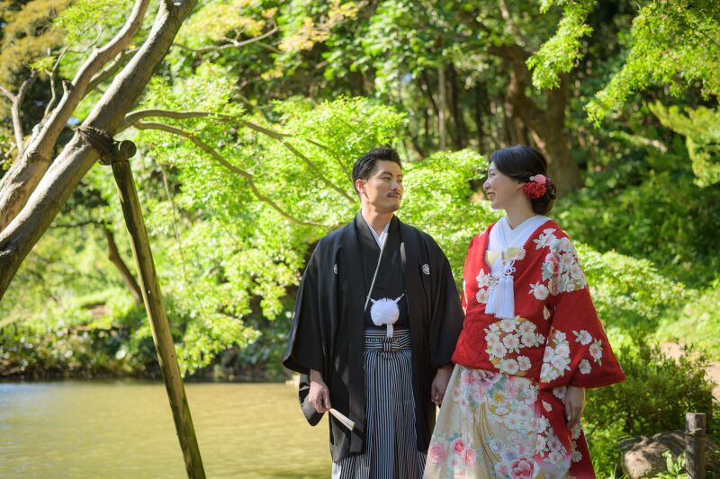 和装前撮り衣装をご紹介♪～色打掛4ショット～
