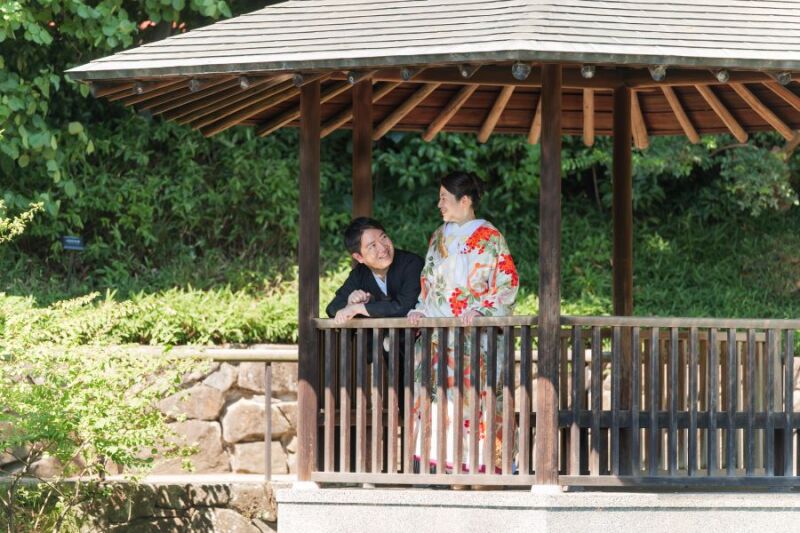 日本らしい奥ゆかしさ溢れる庭園での前撮りをご紹介!