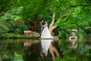 都心で深緑に囲まれて