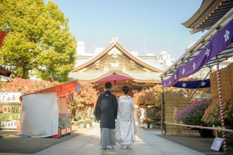湯島天満宮で叶える和装ウェディングフォト