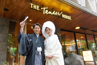 館内であたたかく、和装撮影