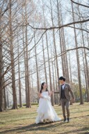 緑だけじゃない！幻想的な冬の公園撮影♪