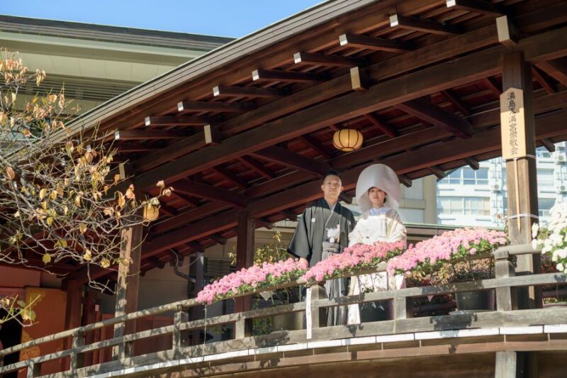 湯島天満宮で叶える和装ウェディングフォト