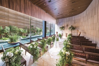 自然光を間接照明として。