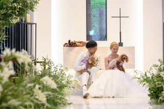 愛犬との思い出に!館内撮影ショット!