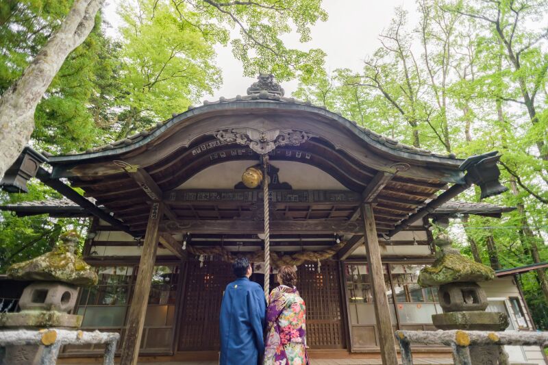 和装×諏訪神社