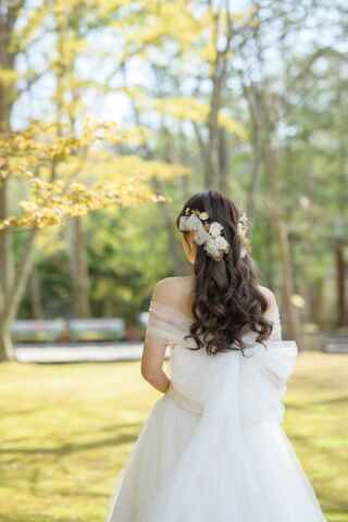 前撮りで輝く、ヘアアレンジ3パターン