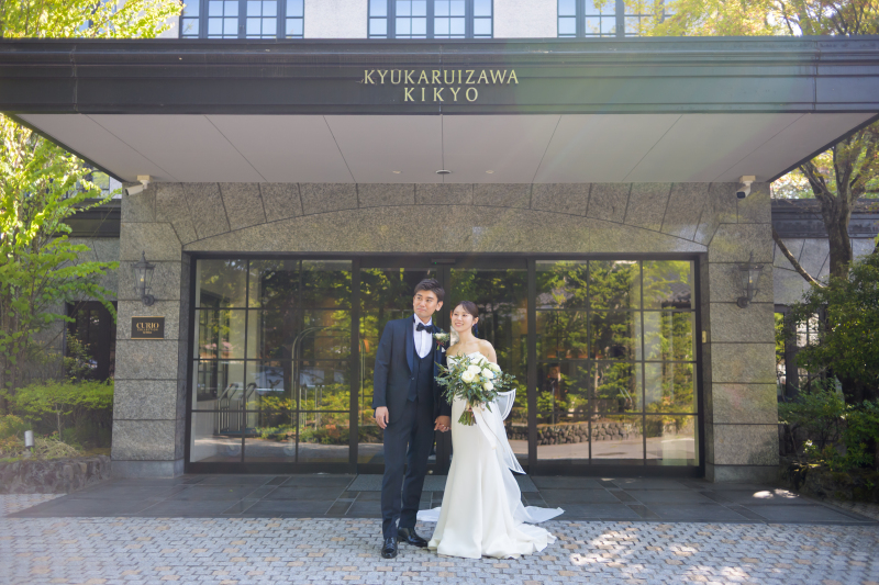 KIKYOが思い出のホテルのおふたりへ！客室でのお写真も！