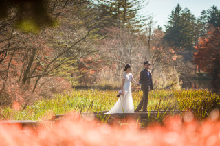 秋色に包まれる一日。軽井沢×紅葉ロケーションフォト