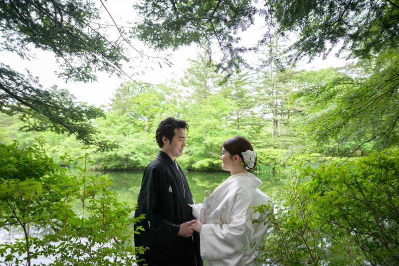 軽井沢で楽しむ和洋装フォト
