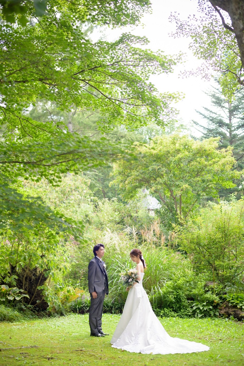 「緑」の中でのフォトなら10月中旬まで!