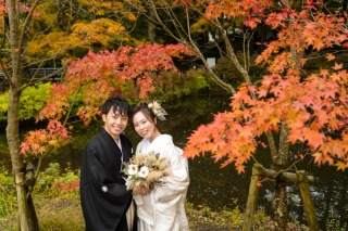 白無垢×ロケーション