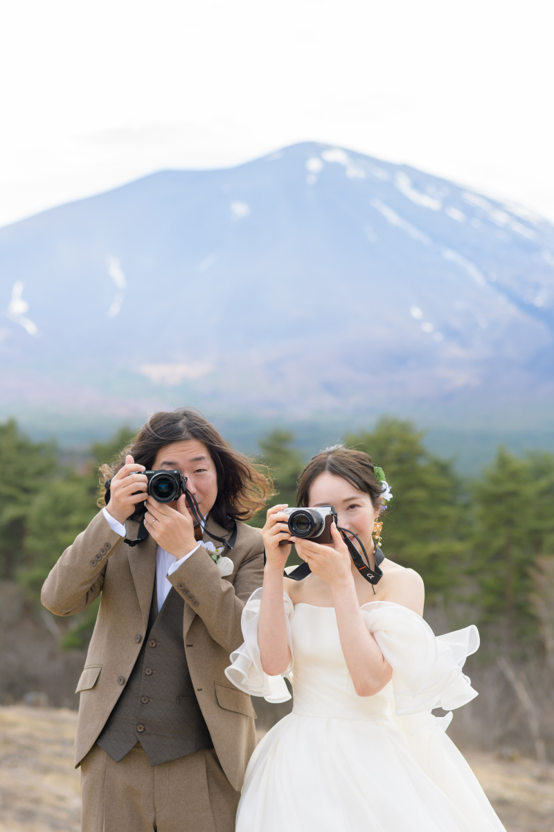 軽井沢の広大な景観と！浅間牧場フォト