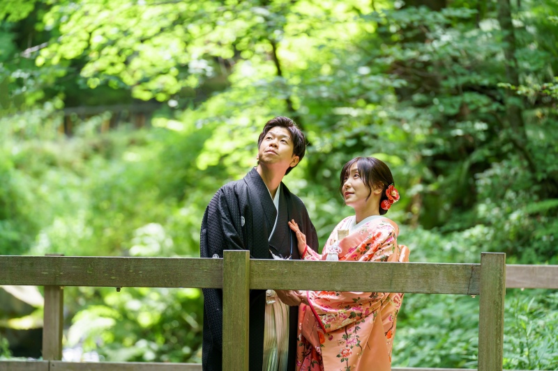 KIKYO人気スポット「白糸の滝」ロケーションフォト