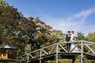 秋の軽井沢を満喫。タリアセン×雲場池での前撮りレポート