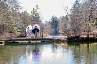 冬×雲場池 フォトウェディング