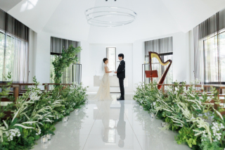 暑い季節も安心♪ チャペル&館内フォトウェディングのススメ