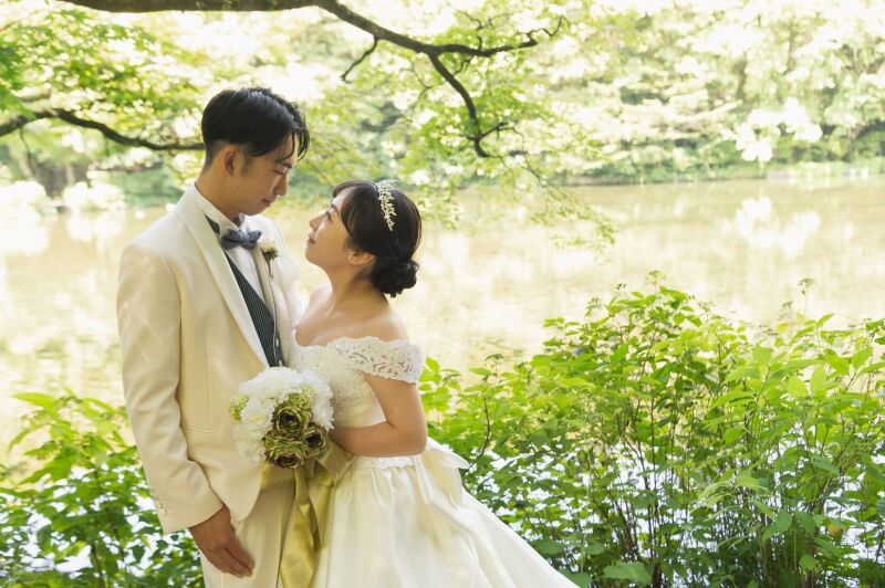 自然豊かなロケーションでの撮影希望の方必見!軽井沢での前撮り