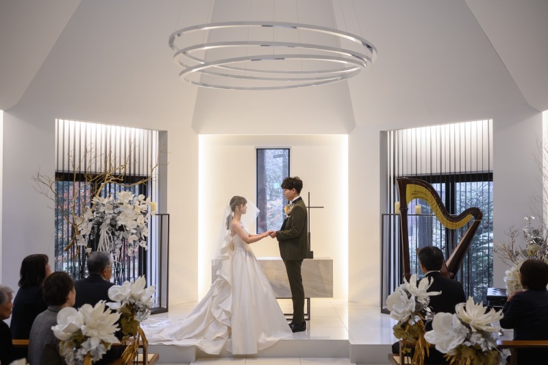 家族に見守られて ― 結婚という節目に選んだセレモニーフォト