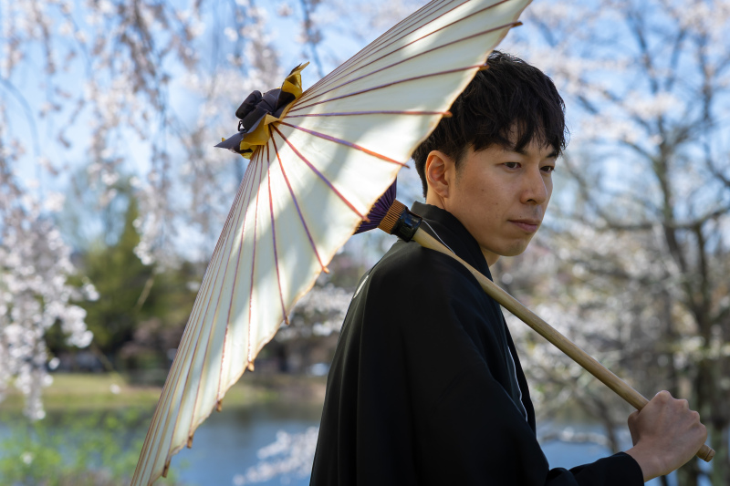 ロケーション撮影！春の矢ヶ崎公園