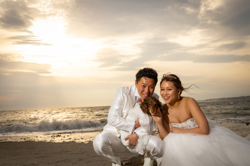 愛犬との撮影も可能です!!