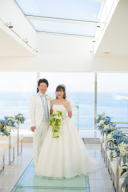 砂浜のバージンロード！