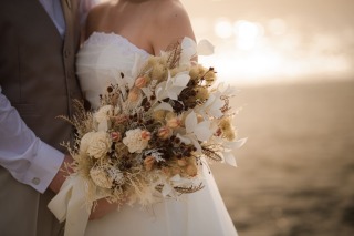 大人の雰囲気のブーケ