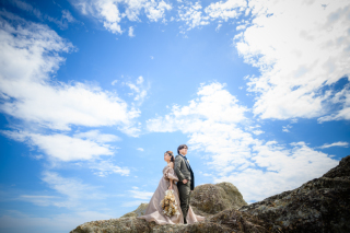 青空のショット