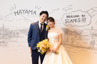 オリジナルフォトスポットで特別な1ショットを！