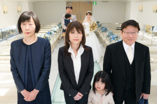 親御様とのご対面シーン