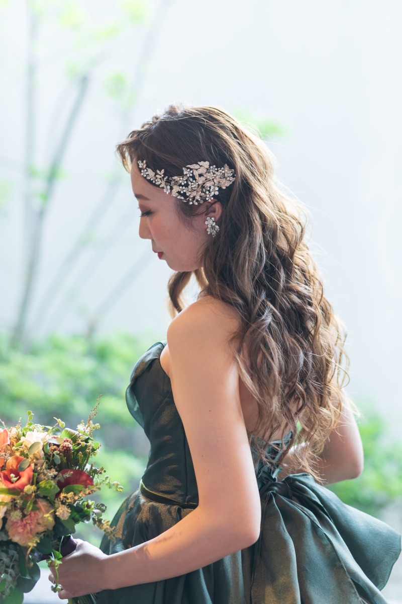 洋装ヘアスタイル 公開日 22年2月11日 Style 福岡 福岡県でフォトウェディング探すならphotorait