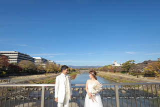 緑あふれる鴨川での撮影♪
