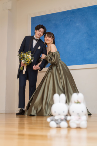 有形文化財×カラードレス