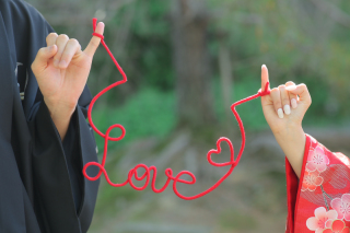 運命の赤い糸♡