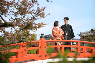 神泉苑で撮影♪