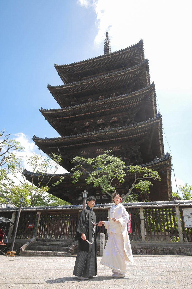 THE京都！【八坂の塔周辺での撮影】