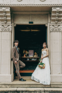 有形文化財×ウエディングドレス