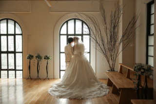 チャペルで撮影(^^)/