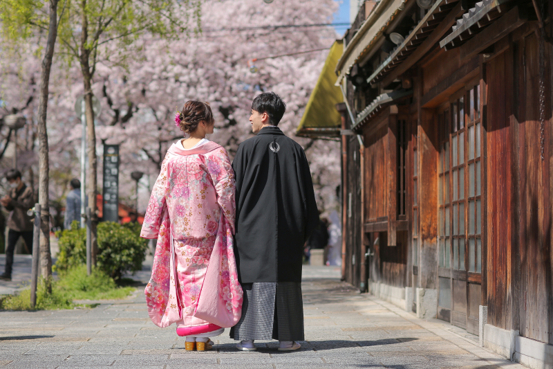 祇園白川で撮影♪