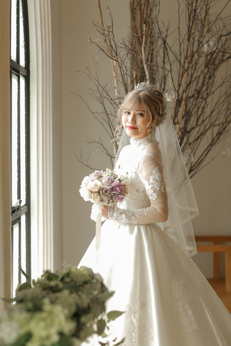 ご新婦様ソロショット♪