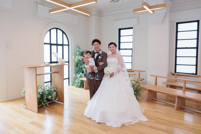 お子様とのお写真も♡