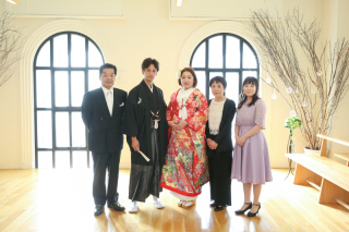 ご家族と一緒に♪ファミリーフォトウェディング