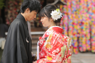 和装でしたい♡ヘアスタイルショット