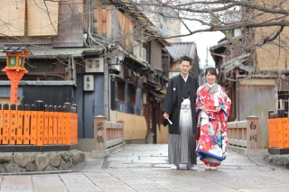 祇園白川でお写真撮影(*^-^*)
